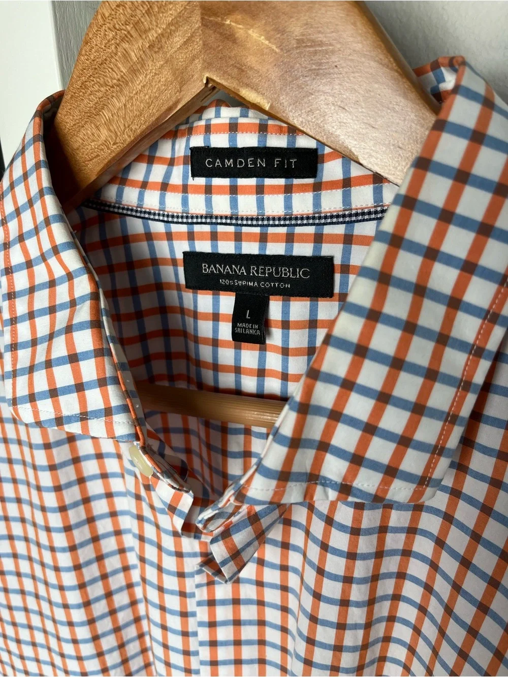 Men’s Long Sleeve Button Down Shirts. (Banana Republic/Gap) Cotton/Linen